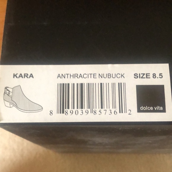 Dolce Vita anthracite (grey) nubuck Kara booties great condition. Worn twice - Picture 13 of 13
